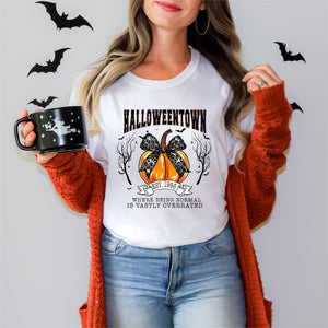 Personalized Halloweentown Pumpkin Pure cotton T-Shirt Halloween Party