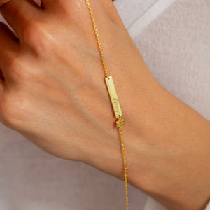 Engraved Name Paw Print Bracelet, Personalized Pet Memorial Bracelet