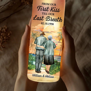 From Our First Kiss - Personalized Custom Bottle Lamp