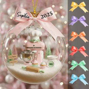 Love Baking - Personalized Baking Ornament