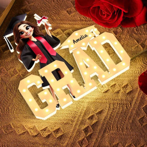 2025 Graduation Marquee Letters Personalized Light Box, Graduation Gift