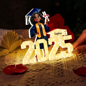 2025 Graduation Marquee Letters Personalized Light Box, Graduation Gift