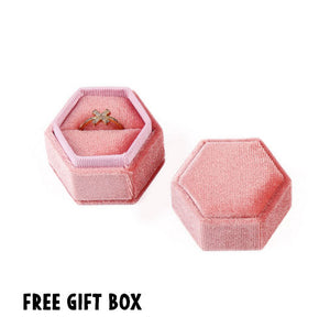 Oval Photo Ring With 2 Birthstones, Personalized Gift for Her