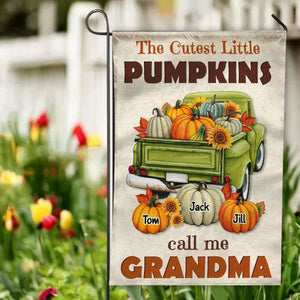 Personalized Grandma Gifts Garden Flag Fall Decoration