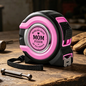 Personalized Pink Tape Measure β Sewing Quilting Gift for Mom