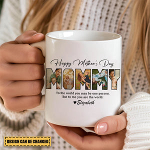 Personalized Photo Happy Mother's Day To Mom Mug