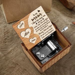 My Love For You Is Forever - Personalized Hand Crank Music Box