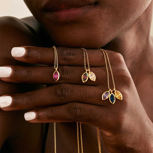 Custom Birthstone Necklace, Anniversary Family Gift for Mom, Bridal Gift for Grandma, Mothers Day Gift for Her