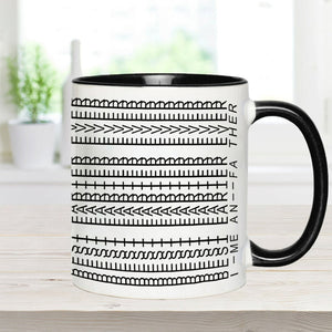 Funny Dad Hidden Message Mug, Father's Day Gift for Dad