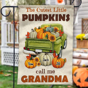 Personalized Grandma Gifts Garden Flag Fall Decoration