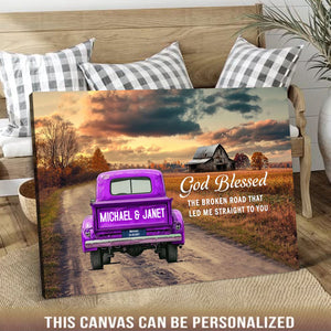 All Of Me Loves All Of You Personalized Canvas Print Wall Art