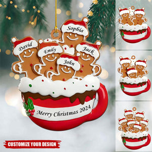 Personalized Christmas Family Ornament