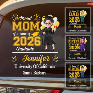 Custom Decal - Personalized Graduation Gifts For Him, Her - Go Where Your Dreams Take You