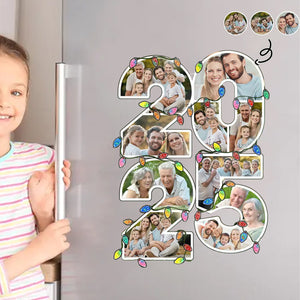 Custom Photo What A Year - Personalized Decal