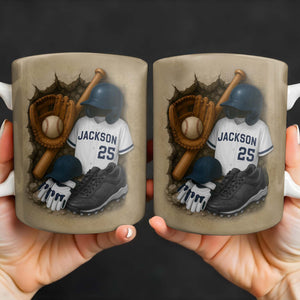 Celebrate Your Favorite Baseball Moments, Baseball and Sports Gear, Personalized Custom Coffee Mug