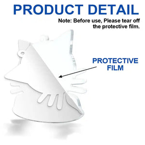 Not All Angels Have Wings Cats - Personalized Photo Christmas Memorial Acrylic Ornament