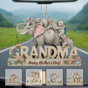 We Love You - Personalized Mother Acrylic Ornament