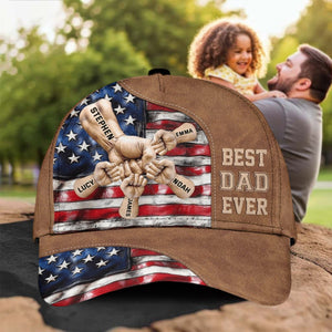 Best Dad Ever - Personalized Father Classic Cap