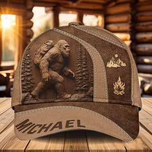 Personalized Sasquatch Hiking Classic Cap