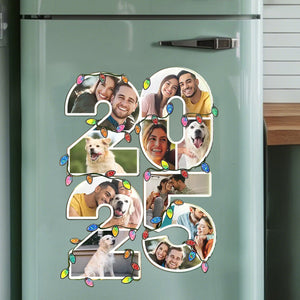 Custom Photo What A Year - Personalized Decal