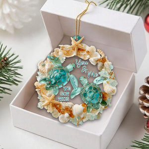 You & Me We Got This - Personalized Turtle Acrylic Ornament
