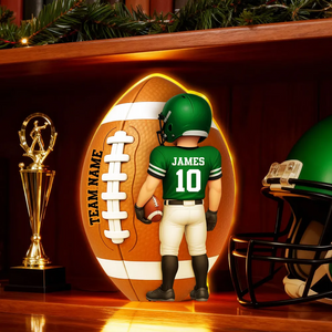 American Football - Personalized Light Box - Unique Christmas Gift