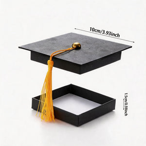 Graduation Gift For Him/Her | Bracelet in Cap Gift Box & Quote Card