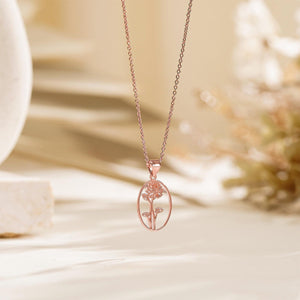 Personalized Birthflower Necklace