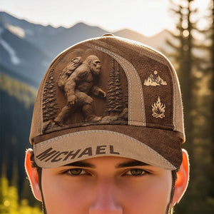 Personalized Sasquatch Hiking Classic Cap