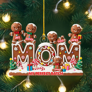 My Perfect Batch Christmas Gift For Mom, Grandma - Personalized Acrylic Ornament