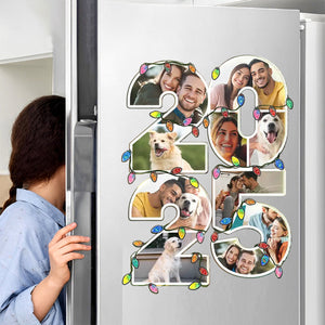 Custom Photo What A Year - Personalized Decal