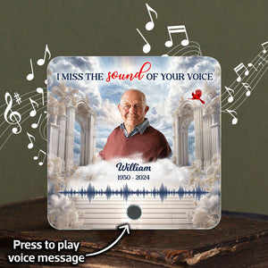 Memorial Heaven Gate Sky Personalized Music Fridge Magnet