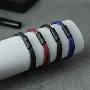 Custom In Loving Memory Bracelet "I Will Carry You With Me" Personalized Engraved Memorial Bracelet