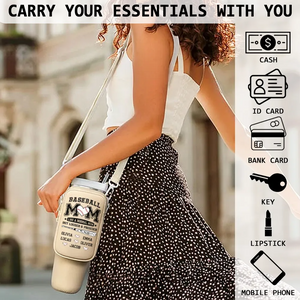 Game Day Therapy - Personalized Custom Water Bottle Carrier Bag