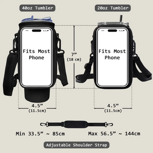 Game Day Therapy - Personalized Custom Water Bottle Carrier Bag