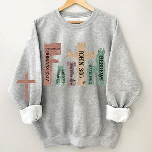 Retro Christian Quotes Sweatshirt