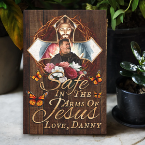 God Saw You Getting Tired Personalized Photo Canvas/Poster Memorial Gift