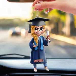 Congratulations Class Of - Personalized College Graduation Acrylic Ornament