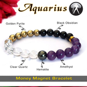 Certified Money Attraction Bracelet By Zodiac Signs