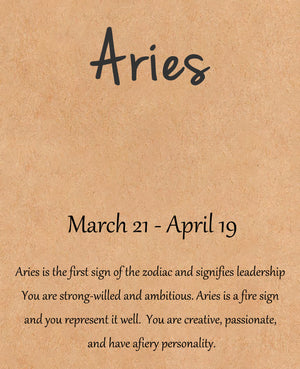 Natural Stone Hand Woven Bracelet With Twelve Constellations Paper Card