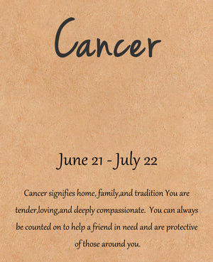 Natural Stone Hand Woven Bracelet With Twelve Constellations Paper Card