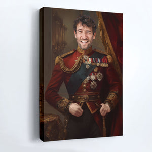 Custom Photo Royal Painting Style For Dad, Grandpa - Personalized Poster/Canvas