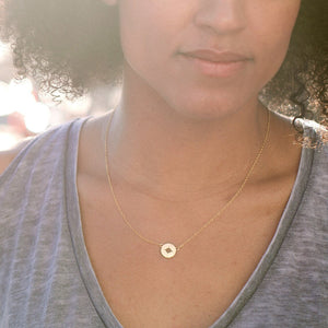 Graduation Gift-Follow Your Compass Necklace