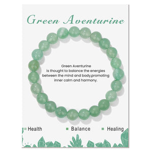 Gemstone Bracelet with Card