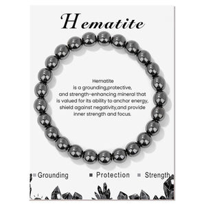 Gemstone Bracelet with Card