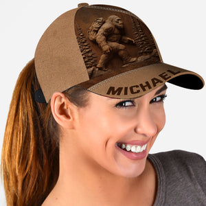 Personalized Sasquatch Hiking Classic Cap