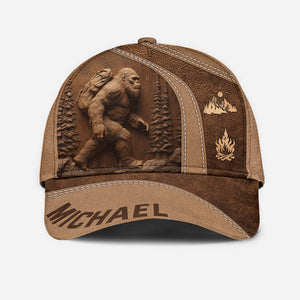 Personalized Sasquatch Hiking Classic Cap