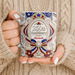 250th Anniversary Personalized Mug Gift For Patriots