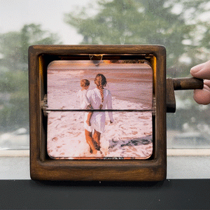 Flip Photo Box – Customizable Memory Album