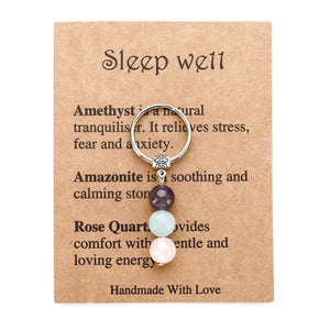 Crystal keychain,Healing crystals,Sad, A new beginning,Love yourself, Good luck with that,Success,Crystal gift